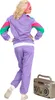 Survêtement Retro 80's unie - Jogging - Mottoparty - Voir les images du produit 3