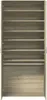 vidaXL Botník Sonoma dub 80x39x178 cm výrobek ze dřeva Náhled obrázku produktu 6