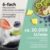 GOURMETmaxx Mixer Mr. Magic 18 pcs. 400W gris/noir Voir les images du produit 5