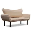 Hanah Home, Chatto- FTN1228, Sahne, Schlafsofas, Rahmen: Produktbild-Vorschau 4