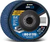 1x Amboss ZFS Fächerschleifscheibe Korn:80 Ø115mm Produktbild-Vorschau 1