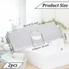 2x krycí deska pro vodovodní kohoutky, nerezová ocel 304, Náhled obrázku produktu 2