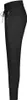 A side view of black women's pants on a white background. Produktbild-Vorschau