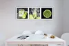 Leinwandbild grünes zitronenset 120x40 cm Feeby grün Produktbild-Vorschau 2