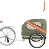Carrosse pour chien Remorque de vélo Pliable avec fenêtres Voir les images du produit 2