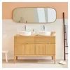 Meuble double-vasque 120 cm en chêne naturel ALASKA Voir les images du produit 1