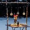 Szklana zawieszka LED z 3 szklanymi kroplami – Oświetlenie Podgląd zdjęcia produktu 8