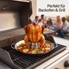 Hähnchenbräter Edelstahl Geflügelbräter Hähnchengriller für Produktbild-Vorschau 8