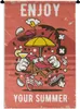 MuchoWow® Wandteppich Wandbehang Sonnenschirm - Sommer - Produktbild-Vorschau 1