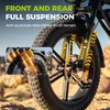 E-Bike Mountainbike Cityrad E-Fahrrad 20” x 4.0” Damen u. Produktbild-Vorschau 7