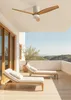 WIND CALM - Leiser Deckenventilator 40W mit technischen Produktbild-Vorschau 5