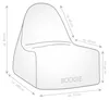 Sitzsessel Sitting Point Boogie Felt ca. 280 Liter Produktbild-Vorschau 4
