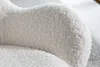 Design Schaukelstuhl SCANDINAVIA SWING weiß Bouclé Sessel Produktbild-Vorschau 9