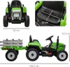 HOMCOM Elektrischer Traktor mit Anhänger und Fernbedienung, Produktbild-Vorschau 3