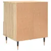 vidaXL Nachttisch Sonoma-Eiche 40x35x50 cm Holzwerkstoff Produktbild-Vorschau 9
