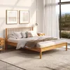 Doppelbett APOANA aus Massivholz 180x200 cm, Eiche Finish – Produktbild-Vorschau 2