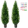 VEVOR Albero di cedro topiario artificiale, alto 152,4 cm Anteprima dell’immagine prodotto 2