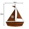 Edelrost Schiff zum bepflanzen Gartendeko 65cm hoch / 54cm Produktbild-Vorschau 5