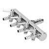 Valvola manifold per acquari, a 4 vie in acciaio inox, per Anteprima dell’immagine prodotto 8
