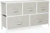 hjh LIVING Kommode mit 5 Schubladen FOLDAR Sideboard Produktbild-Vorschau 1