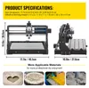 Machine à graver SucceBuy CNC 3018 DIY Pro 300 x 180 x 45 Voir les images du produit 7