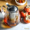 Wilmax | Glasteekanne mit Edelstahlsieb | 600 ml | Teesieb Produktbild-Vorschau 5