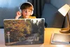 MuchoWow® Laptop Aufkleber Sticker Cover Bäume - Straße - Produktbild-Vorschau 3