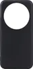 A black phone case with a circular cutout for the camera. Produktbild-Vorschau