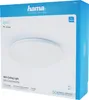 The image shows the retail packaging of a Hama WiFi ceiling light. The packaging is predominantly white with blue accents and features a clear image of the product itself. Produktbild-Vorschau