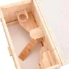 vidaXL Klietka pre škrečka 60x30x35 cm z masívneho Náhľad obrázku produktu 6