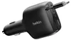 Belkin BoostCharge, Vnútorný, Zapaľovač, 0,75 m, Čierna Náhľad obrázku produktu 1