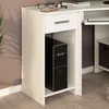 Armoire PC Vicco Odin Blanc 35.1x45cm, Model 36195 Voir les images du produit 5