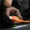 Usams U93 240 W USB-C na USB-C kábel 1,2 m oranžový Náhľad obrázku produktu 2