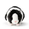 Meerschweinchen Animigos Kuscheltier in schwarz-weiß Produktbild-Vorschau 2