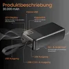 Power Bank 30000mAh 20W PD Externe Handyakkus Schnelles Produktbild-Vorschau 4