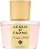 A close-up studio shot of a bottle of Acqua di Parma Peonia Nobile Eau de Parfum. Podgląd zdjęcia produktu