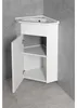 ZOJA Eck-Unterschrank 40,5x74x40,5cm, weiß Produktbild-Vorschau 4