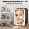 Mini-réfrigérateur Puluomis 4 L avec miroir LED, portable, Voir les images du produit 3