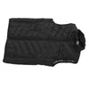 A black heated vest laid flat. Náhled obrázku produktu