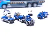 KIK - TIR-Transporter + Polizeiwagen aus Metall Produktbild-Vorschau 6