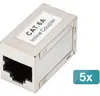 CAT 6A Modulare Kupplung, geschirmt, 5 Stück Produktbild-Vorschau 2
