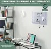 bremermann Magnettafel aus Metall, beschreibbar, viel Produktbild-Vorschau 3