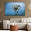 OneMillionCanvasses® - Leinwandbilder - 140x90 cm, Oktopus Produktbild-Vorschau 5