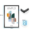 Bilderrahmen 61 x 91,5 cm mit bruchsicherem Plexiglas für Produktbild-Vorschau 5