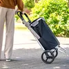 bremermann Einkaufstrolley JEEBEL faltbar schwarz Produktbild-Vorschau 2