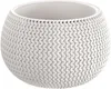 Květináč SPLOFY BOWL s vkladem 29 cm - barva: bílá Anteprima dell’immagine prodotto 2