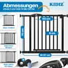 KIDIZ® Schutzgitter für Treppen | Tür, Auto Close Produktbild-Vorschau 2