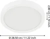 EGLO Fueva 5, 1 Glühbirne(n), LED, IP20, Weiß Produktbild-Vorschau 5