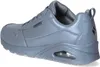 A side view of a gray Skechers sneaker. Náhľad obrázku produktu