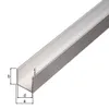 Alberts 475659 Profilo a U, alluminio, naturale, 1000 x 8 x Anteprima dell’immagine prodotto 2